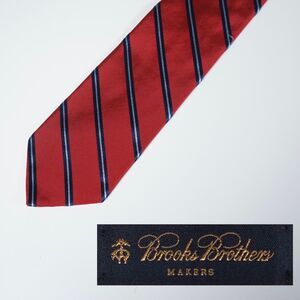 Brooks Brothers Makers Repp Tie Diagonal Stripe